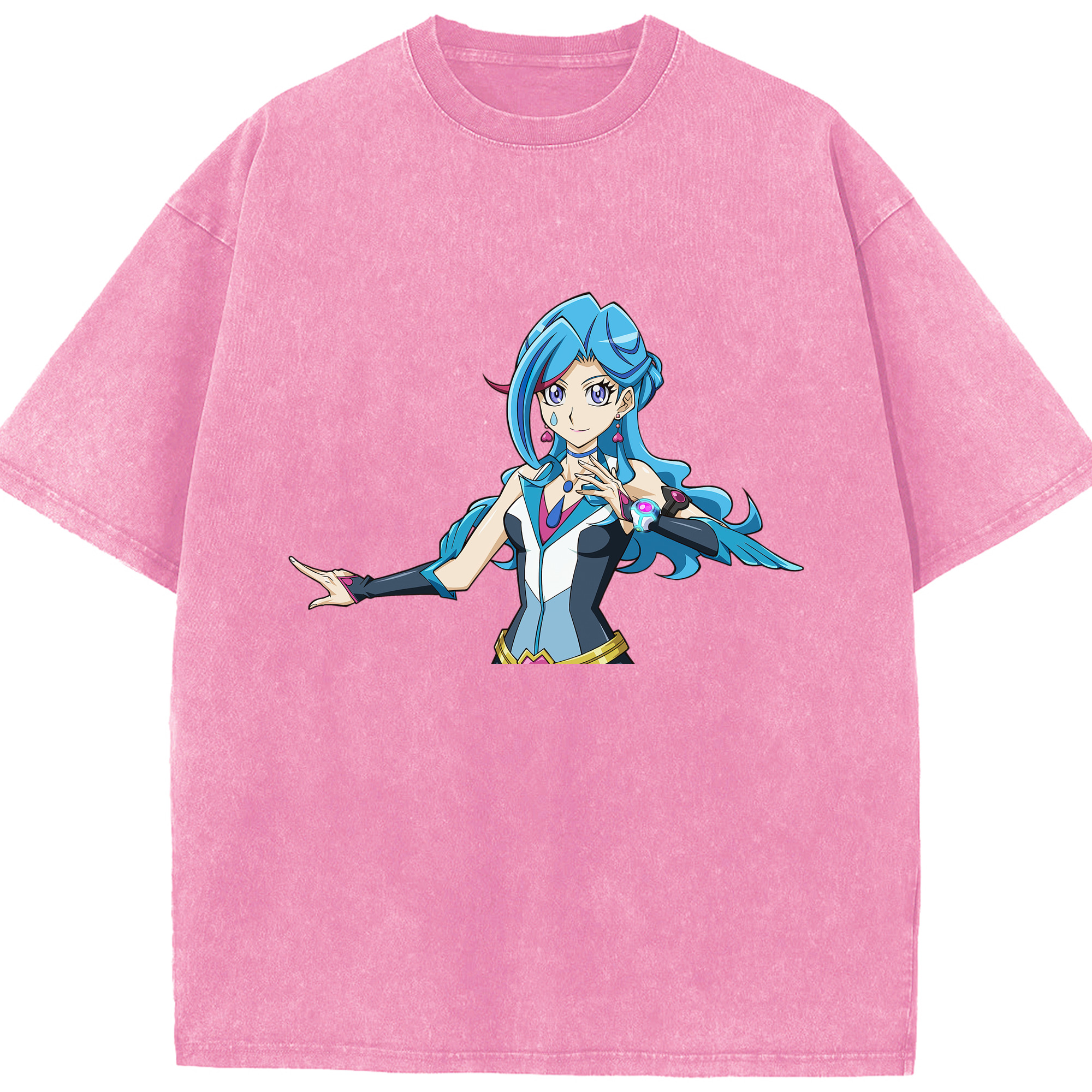 （画像用） 遊☆戯☆王 Yu-Gi-Oh! 綿100% ヴィンテージ風 半袖Tシャツ（フロントプリント）